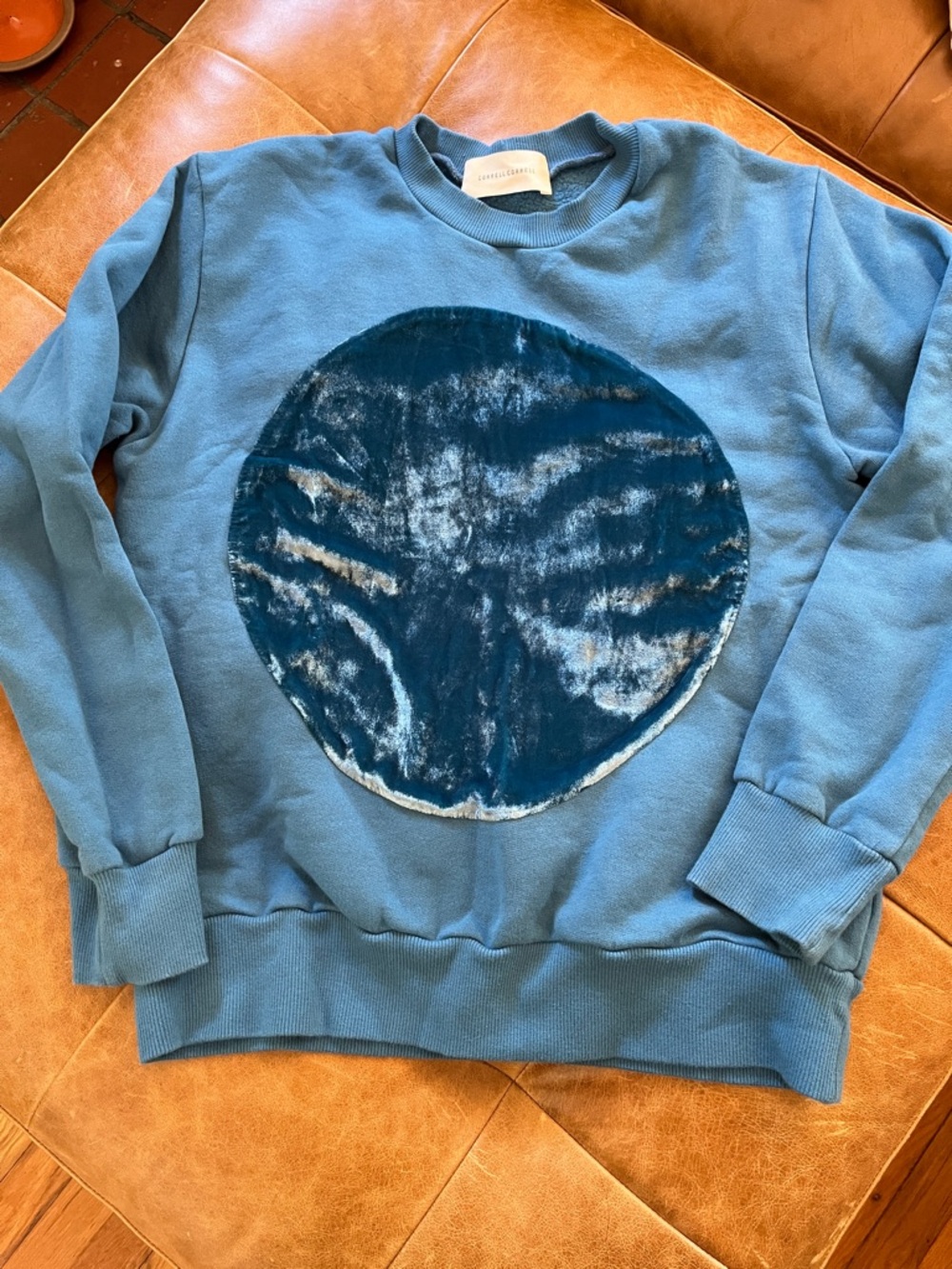 Correll Correll Velvet Circle sweatshirt small
